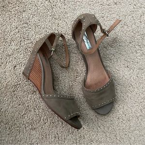 Halogen Louise Studded Wedge Sandal